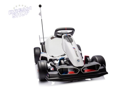 Pojazd Gokart BMW z Funkcją Driftu Biały Pojazd Gokart BMW z Funkcją Driftu Biały