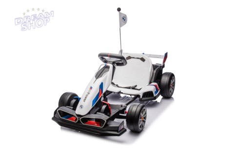 Pojazd Gokart BMW z Funkcją Driftu Biały Pojazd Gokart BMW z Funkcją Driftu Biały