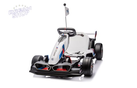 Pojazd Gokart BMW z Funkcją Driftu Biały Pojazd Gokart BMW z Funkcją Driftu Biały