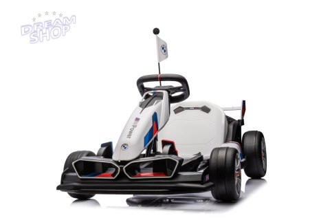 Pojazd Gokart BMW z Funkcją Driftu Biały Pojazd Gokart BMW z Funkcją Driftu Biały