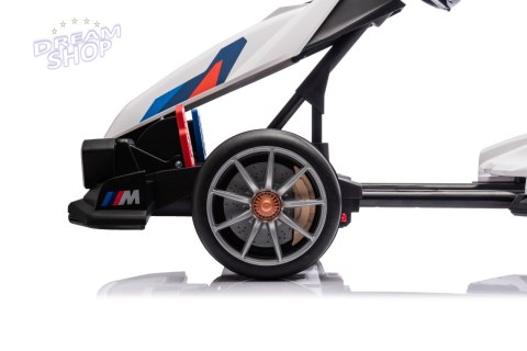 Pojazd Gokart BMW z Funkcją Driftu Biały Pojazd Gokart BMW z Funkcją Driftu Biały