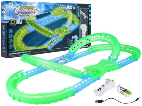 Tor Wyścigowy Świecący w Ciemności 31el.