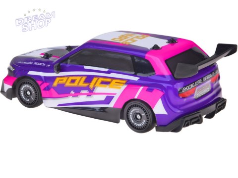 Auto do driftu zdalnie sterowane PODŚWIETLENIE wymienne opony 4WD RC0744