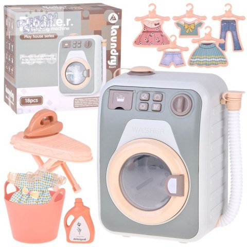 Automatyczna Pralka Suszarka 2w1 dla Dzieci Obrotowy Bęben akcesoria ZA5870