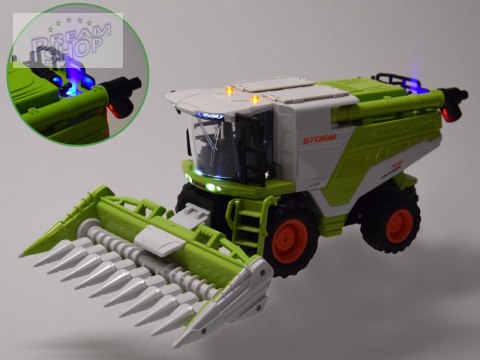 Duży Kombajn sterowany do zboża kukurydzy DYM światło dźwięk pilot RC0716