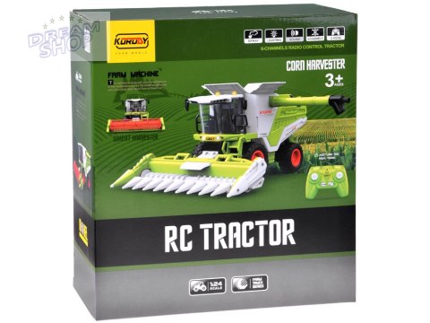 Duży Kombajn sterowany do zboża kukurydzy DYM światło dźwięk pilot RC0716