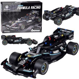 Klocki techniczne BOLID Formuła 1 268-ele napęd pull back naklejki ZA5728