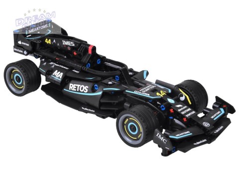 Klocki techniczne BOLID Formuła 1 268-ele napęd pull back naklejki ZA5728