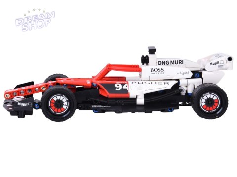 Klocki techniczne BOLID Formuła 1 276ele napęd pull-back naklejki ZA5729