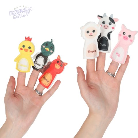 Książeczka sensoryczna edukacyjna manipulacyjna farma