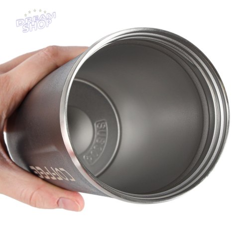 Kubek termiczny z ustnikiem termos LED 500ml czarn Kubek termiczny z ustnikiem termos LED 500ml czarn