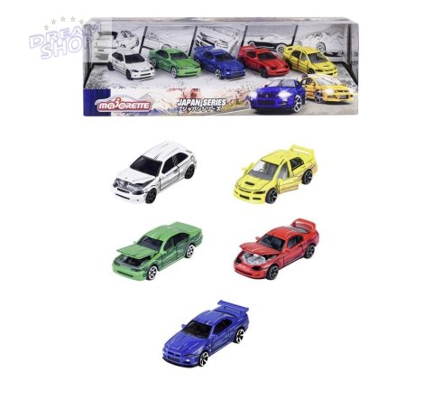 Majorette Japan Series 5 pak