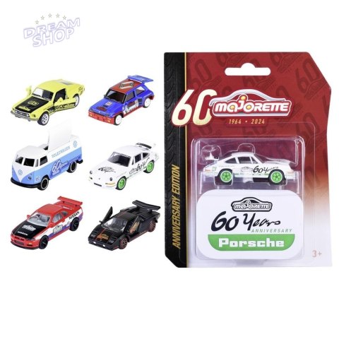 Majorette Zestaw 60-lecie Deluxe 6 rodzajów