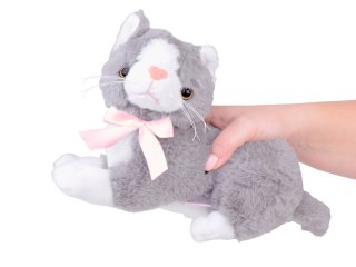 Maskotka pluszowy szary kot leżący Flico kotek 34cm 12832
