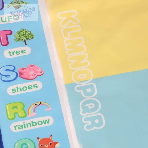 Mata wodna do malowania rysowania wodą mazaki pieczątki szablony wałek 100x80cm alfabet