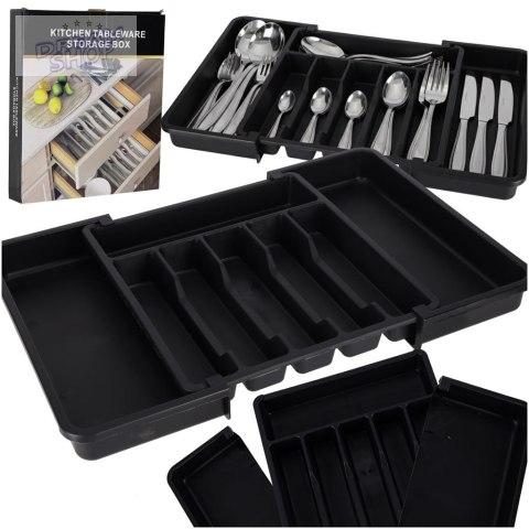 Organizer do szuflady wkład kuchenny na sztućce rozsuwany regulowany Organizer do szuflady wkład kuchenny na sztućce rozsuwany regulowany