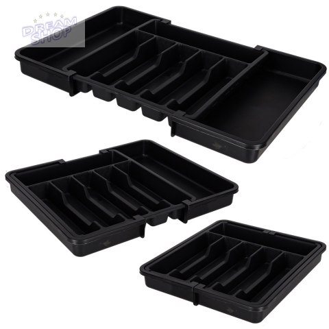 Organizer do szuflady wkład kuchenny na sztućce rozsuwany regulowany Organizer do szuflady wkład kuchenny na sztućce rozsuwany regulowany