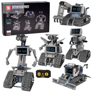 Zdalnie sterowane klocki 5w1 - zbuduj ROBOTY i pozwól im ożyć! RC0742