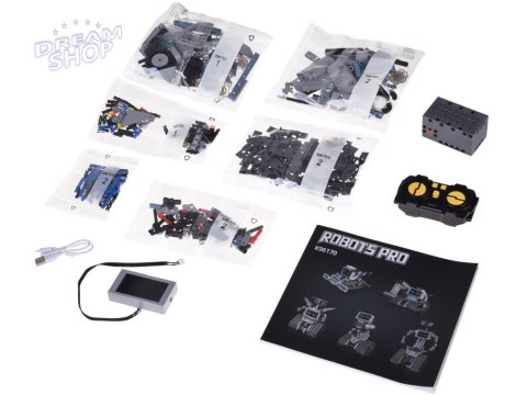 Zdalnie sterowane klocki 5w1 - zbuduj ROBOTY i pozwól im ożyć! RC0742