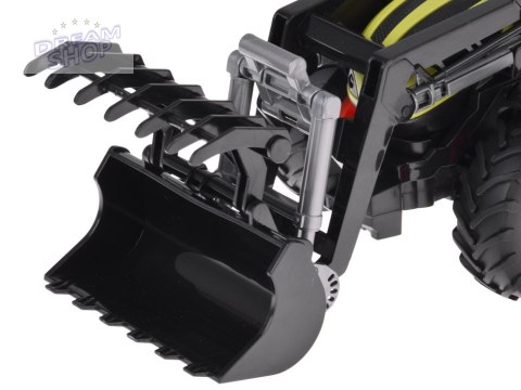 Zdalnie sterowany traktor Koparko-ładowarka spychacz na pilota RC0718