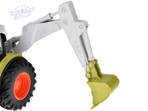 Zdalnie sterowany traktor Koparko-ładowarka spychacz na pilota RC0718