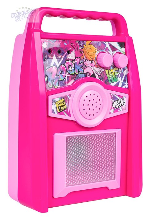 Zestaw Gitara + Wzmacniacz Różowy Zestaw Gitara + Wzmacniacz Różowy