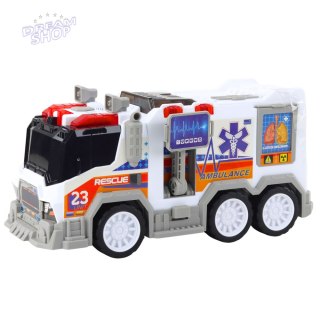 Ambulans Karetka Miejska Pojazd Medyczny Napęd Światła Dźwięki