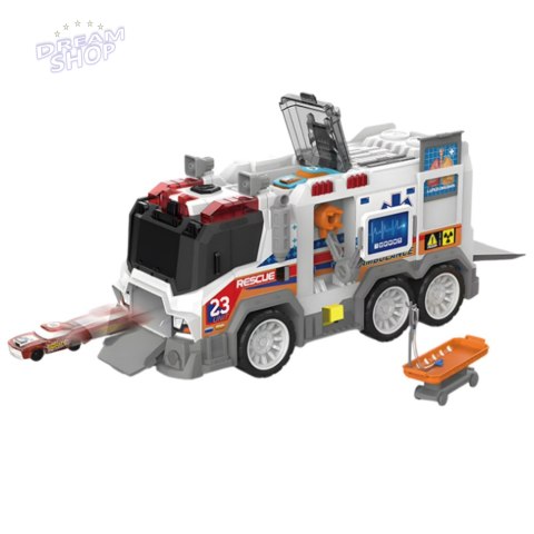 Ambulans Karetka Miejska Pojazd Medyczny Napęd Światła Dźwięki