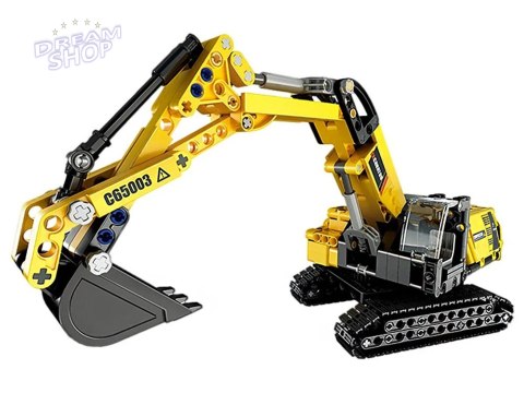 CaDA Klocki techniczne konstrukcyjne KOPARKA ruchome element 467el ZA4630