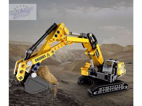 CaDA Klocki techniczne konstrukcyjne KOPARKA ruchome element 467el ZA4630