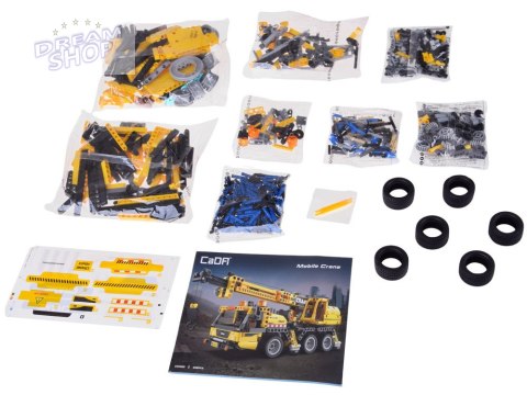 CaDA klocki techniczne konstrukcyjne 658ele DŻWIG ruchome elementy ZA5690