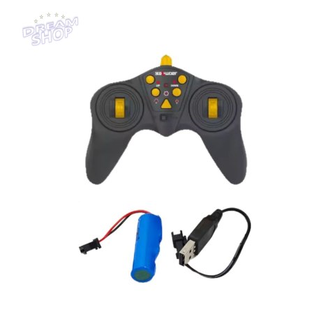 Ciężarówka Budowlana Wywrotka Zdalnie Sterowana RC Światła LED 1:18