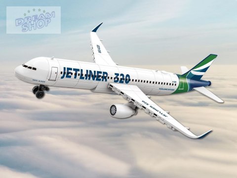 Klocki konstrukcyjne Samolot Jetliner 320 model pasażerski 133 ele ZA5678