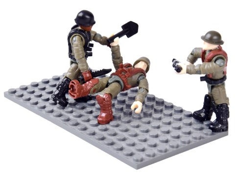 Klocki żołnierz WWII figurka żołnierzyk model do złożenia 28 ele ZA5723