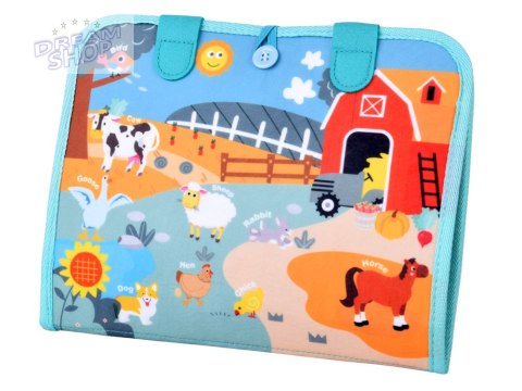 Książka manipulacyjna Montessori - 28 sensorycznych aktywności ZA5943