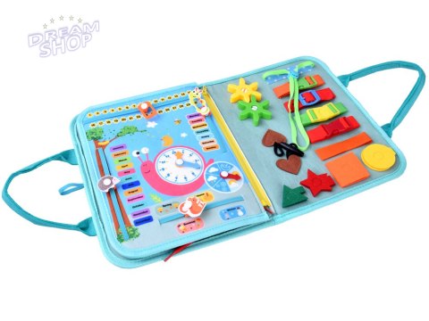 Książka manipulacyjna Montessori - 28 sensorycznych aktywności ZA5943