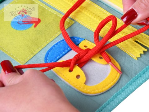 Książka manipulacyjna Montessori - 28 sensorycznych aktywności ZA5943