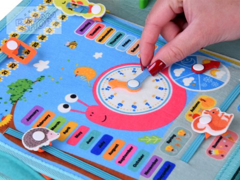 Książka manipulacyjna Montessori - 28 sensorycznych aktywności ZA5943