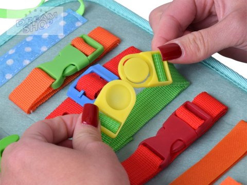 Książka manipulacyjna Montessori - 28 sensorycznych aktywności ZA5943