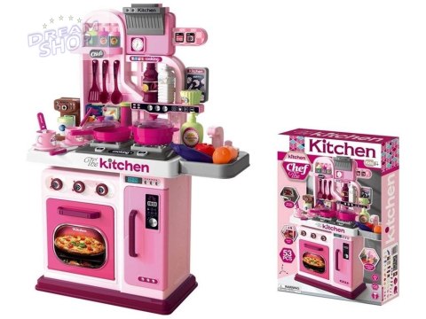Kuchenka ze światłem i dźwiękiem różowa Kuchenka ze światłem i dźwiękiem różowa