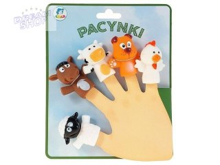 Pacynki na palce 5szt