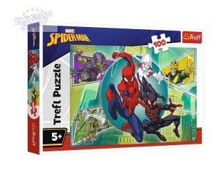 Puzzle - 100 - Pajęcza maska / Disney Marvel SpidermanFSC Mix 70% 16519