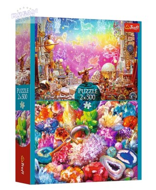 Puzzle - 2x500 - Kosmos i kryształy 37499