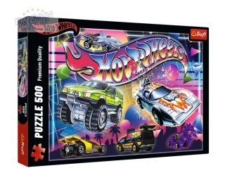 Puzzle - 500 - Hot Wheels: Lata 80-teFSC Mix 70% / Hot Wheels 37538