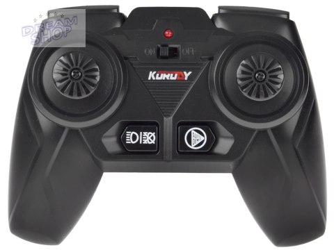 Sterowany Traktor na pilota z przyczepą i chwytakiem bale drewna RC0719