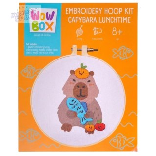 Wow Box Zestaw do haftowania Kapibara Lunch Time