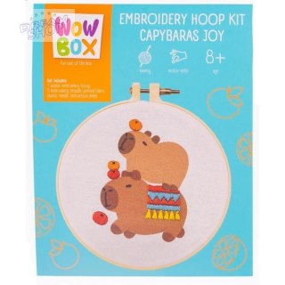 Wow Box Zestaw do haftowania Radosne Kapibary