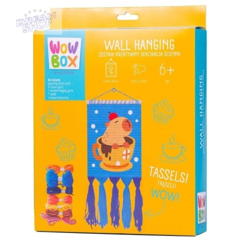 Wow Box Zestaw makrama Kapibara w filiżance Wow Box Zestaw makrama Kapibara w filiżance