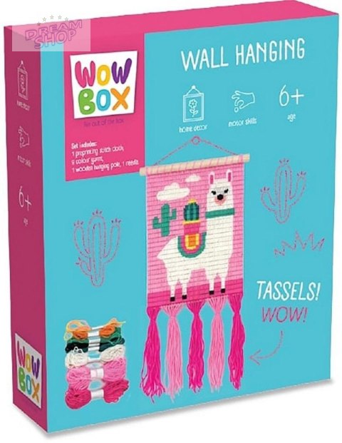 Wow Box. Zestaw makrama Lama Wow Box. Zestaw makrama Lama