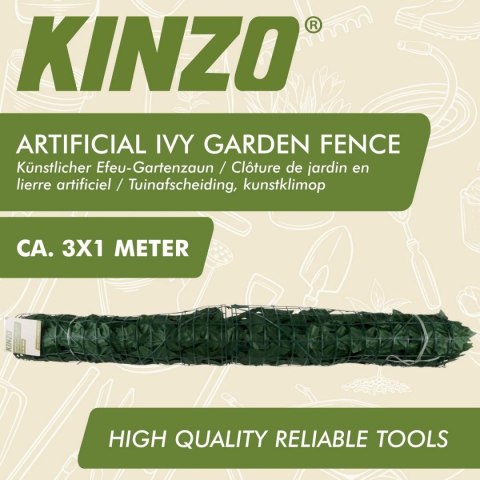 ZIELONA ŚCIANA 3x1M